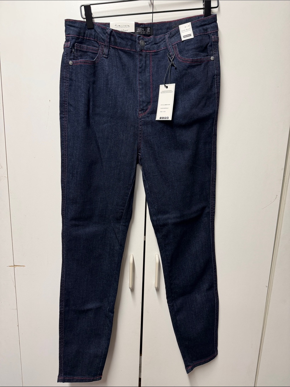 Judy Blue High-Rise Skinny Jeans Heart Pocket